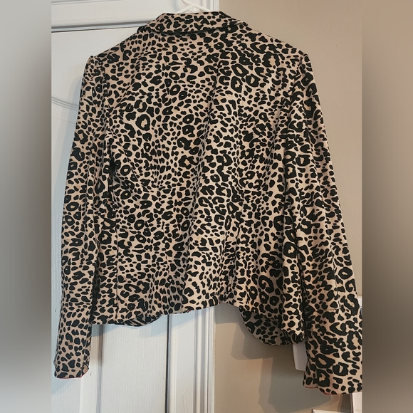 Bongo large leopard print blazer - Picture 3 of 5